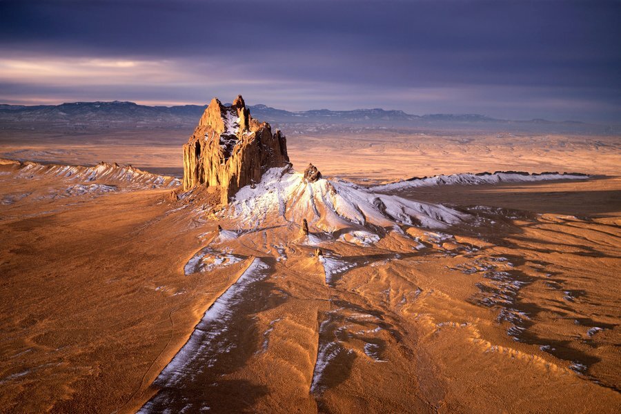 Корень с высоты птичьего полета, Нью-Мексико© 