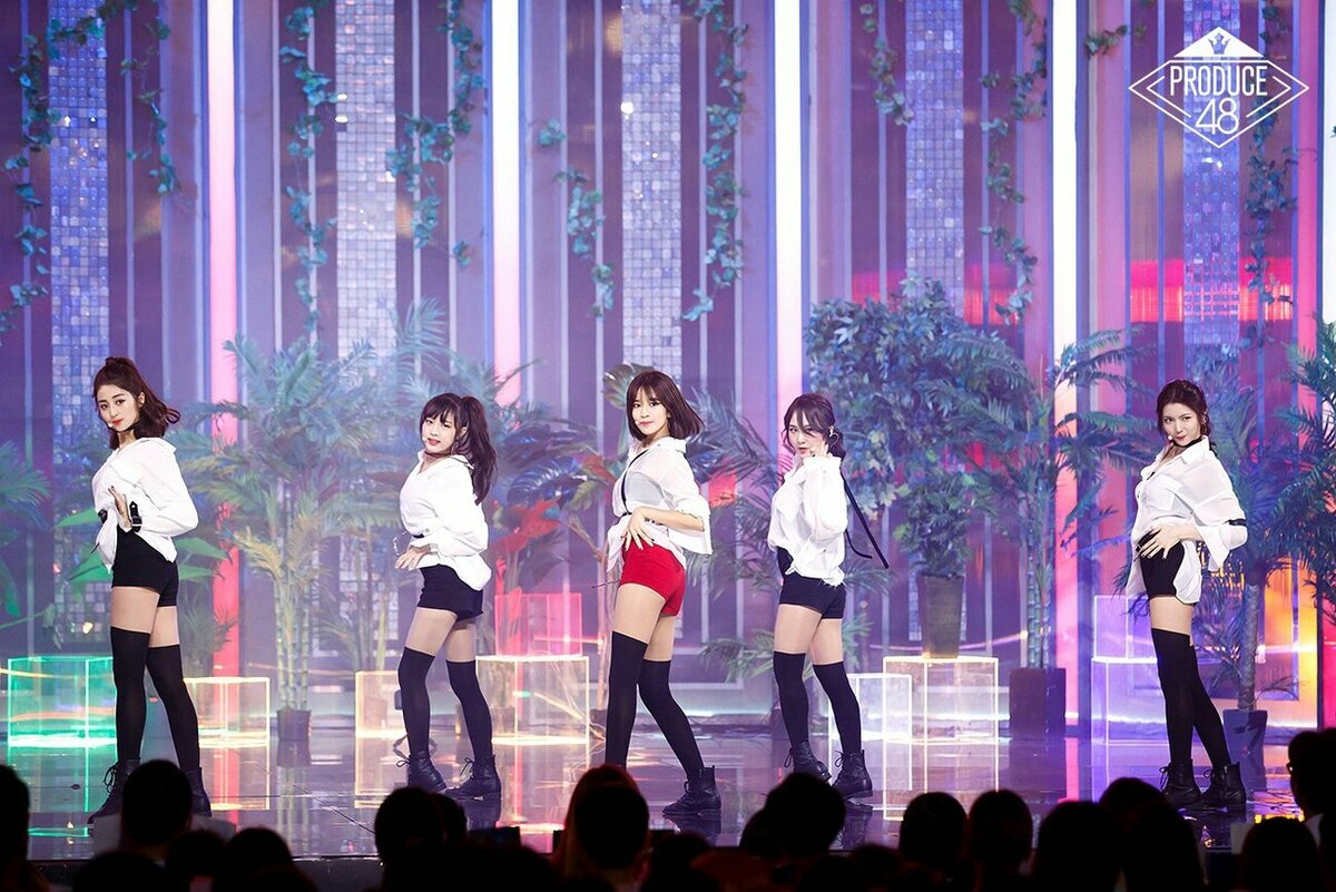 Выступление на шоу Produce 48