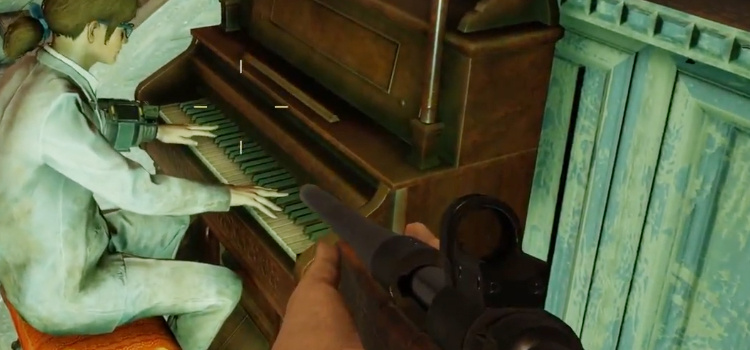 Бета Fallout 76 - Игра на фортепиано