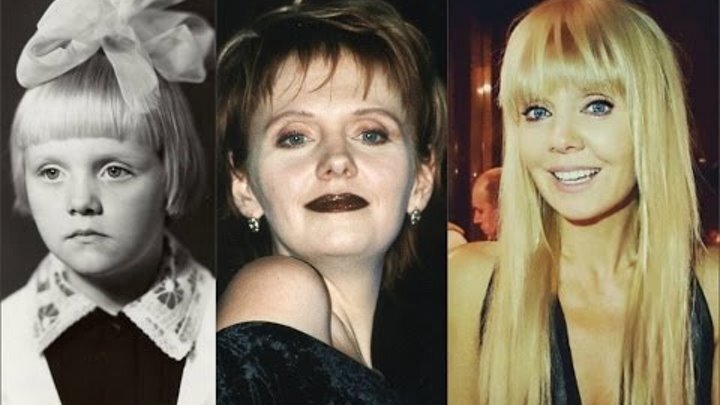 Валерия в детстве, молодости и настоящем