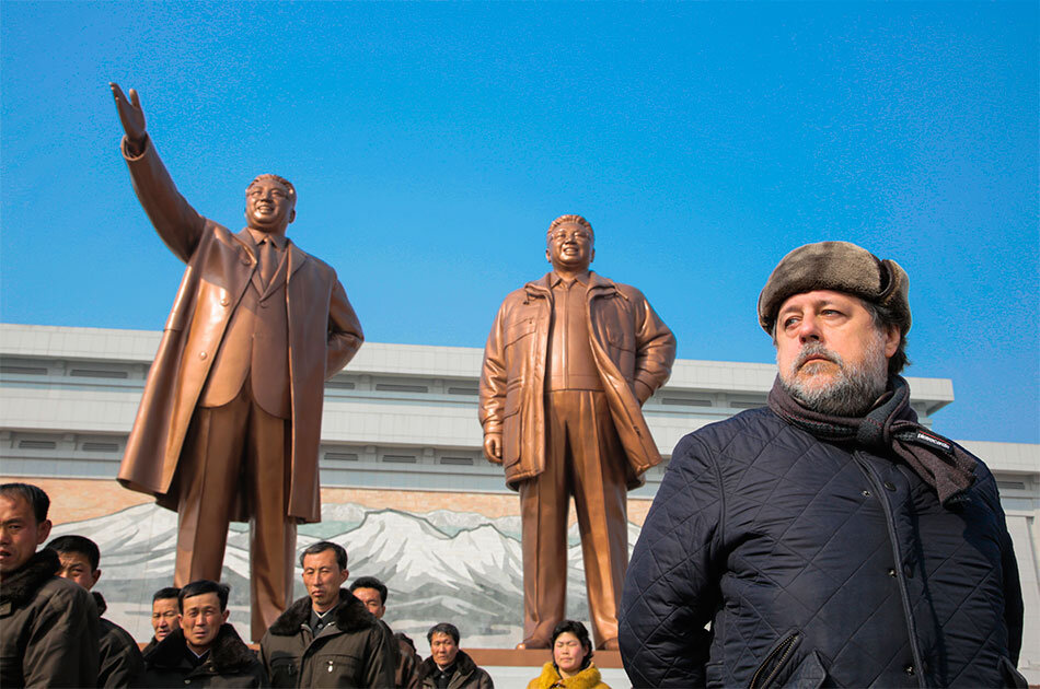 Виталий Манский в Северной Корее.