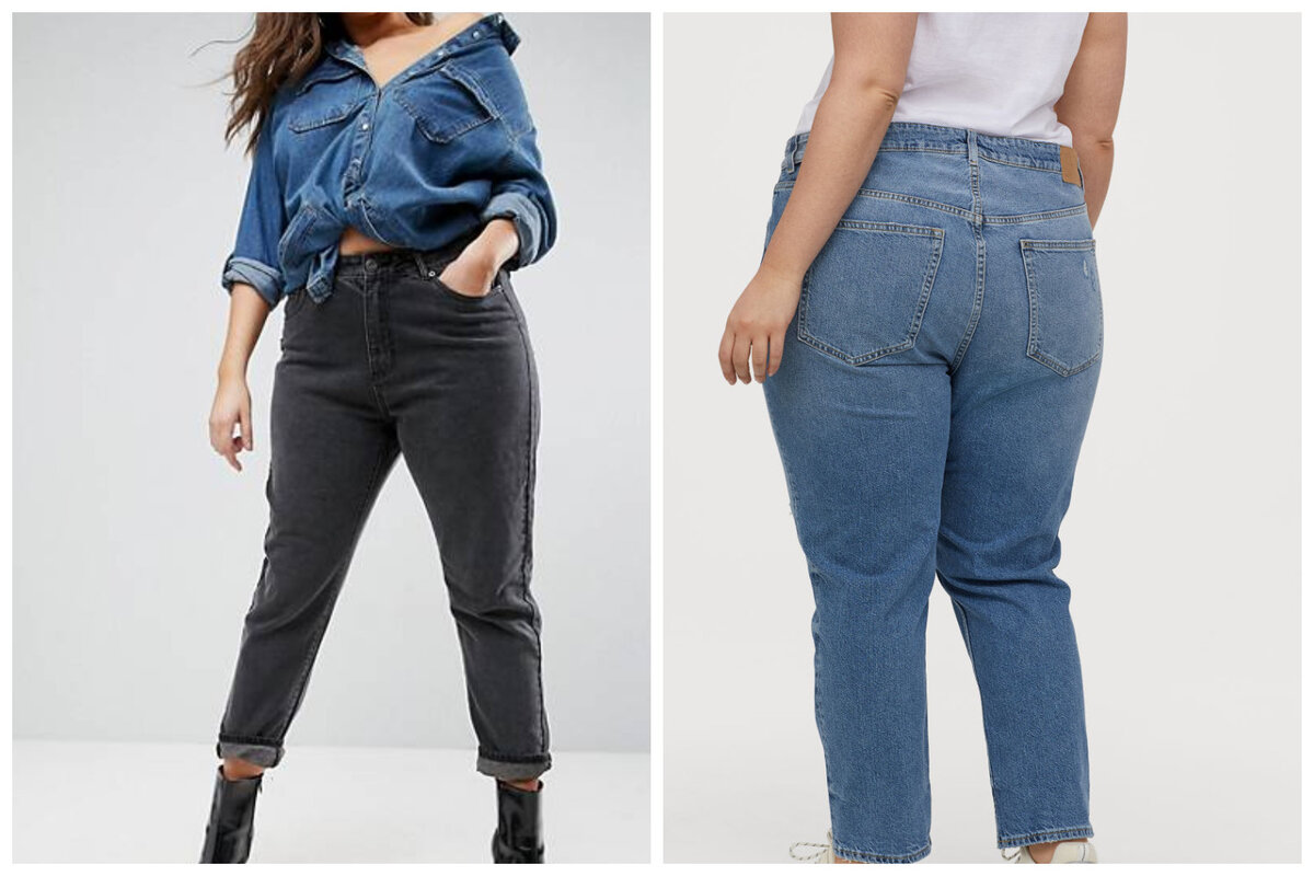 Назад в 90-е: с чем носить мом-джинсы (47 крутых образов на фото)
