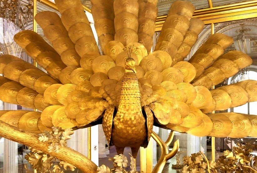 Часы "Павлин" Зимний дворец