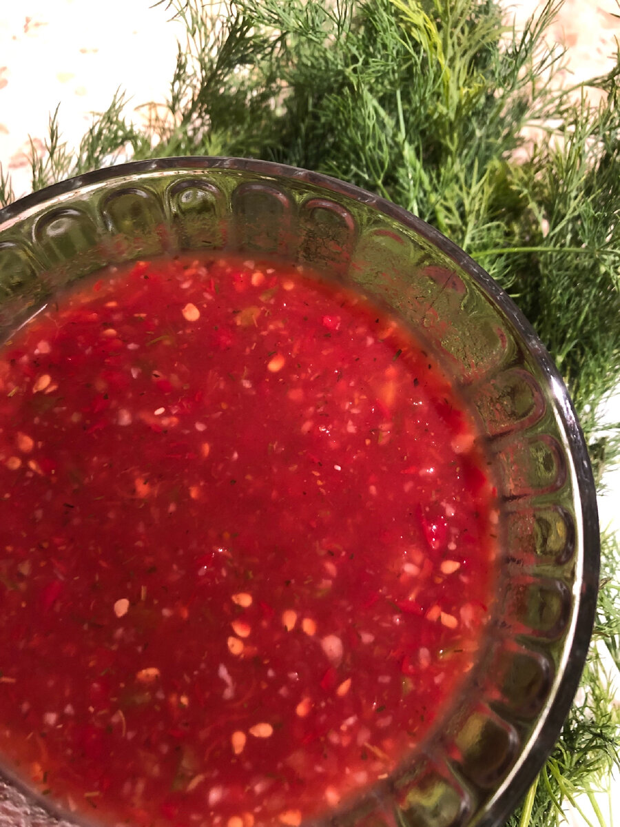 Домашняя аджика самая вкусная