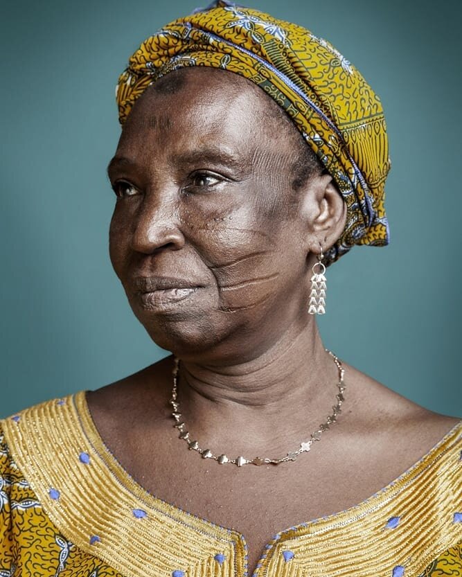 Joana Choumali. Западные африканцы. Африканские женщины. Африканская бабушка. Чернокожая бабушка