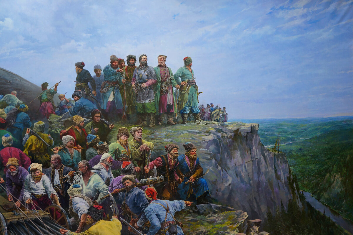 Художник Маслов. Ермак. Яденкс.Картинки