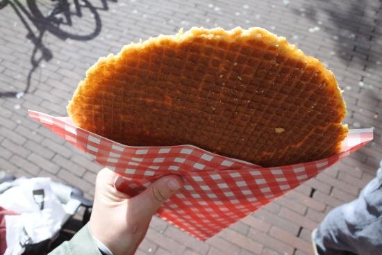 Голландские вафли «Stroopwafels» в Нидерландах