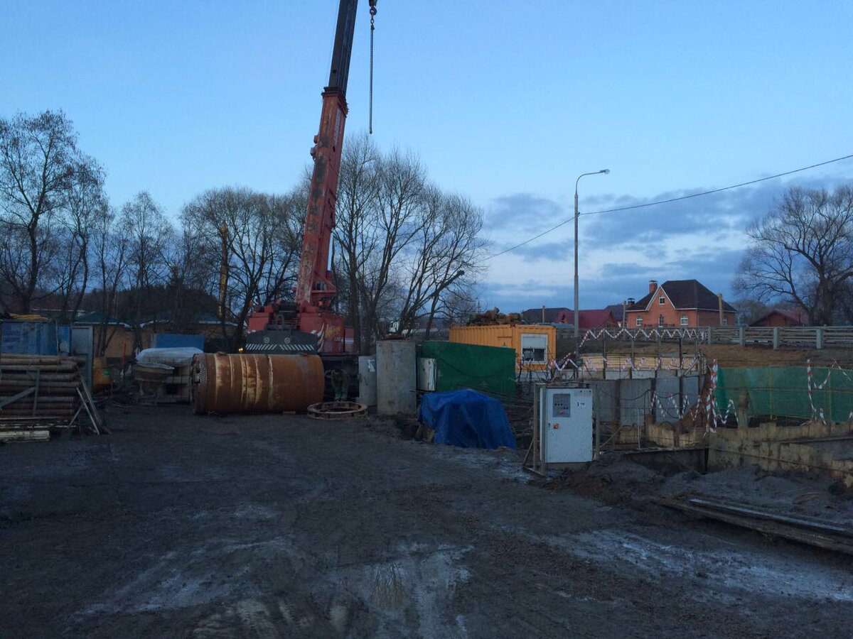 Подготовка щита под микротоннель