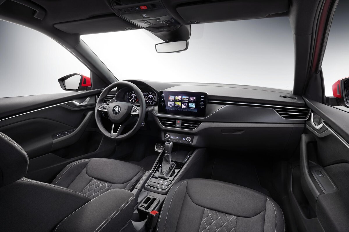 Skoda Kamiq интерьер
