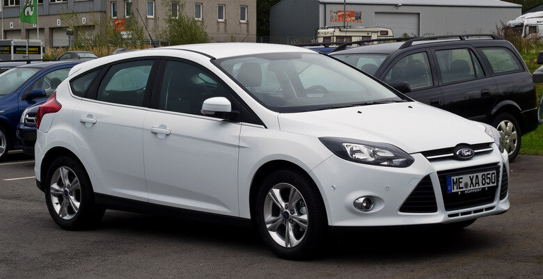 Ford focus 2012 года.