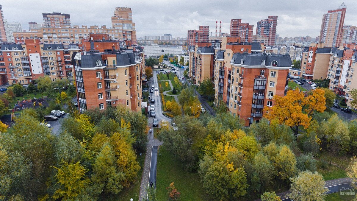 Фото района куркино москва