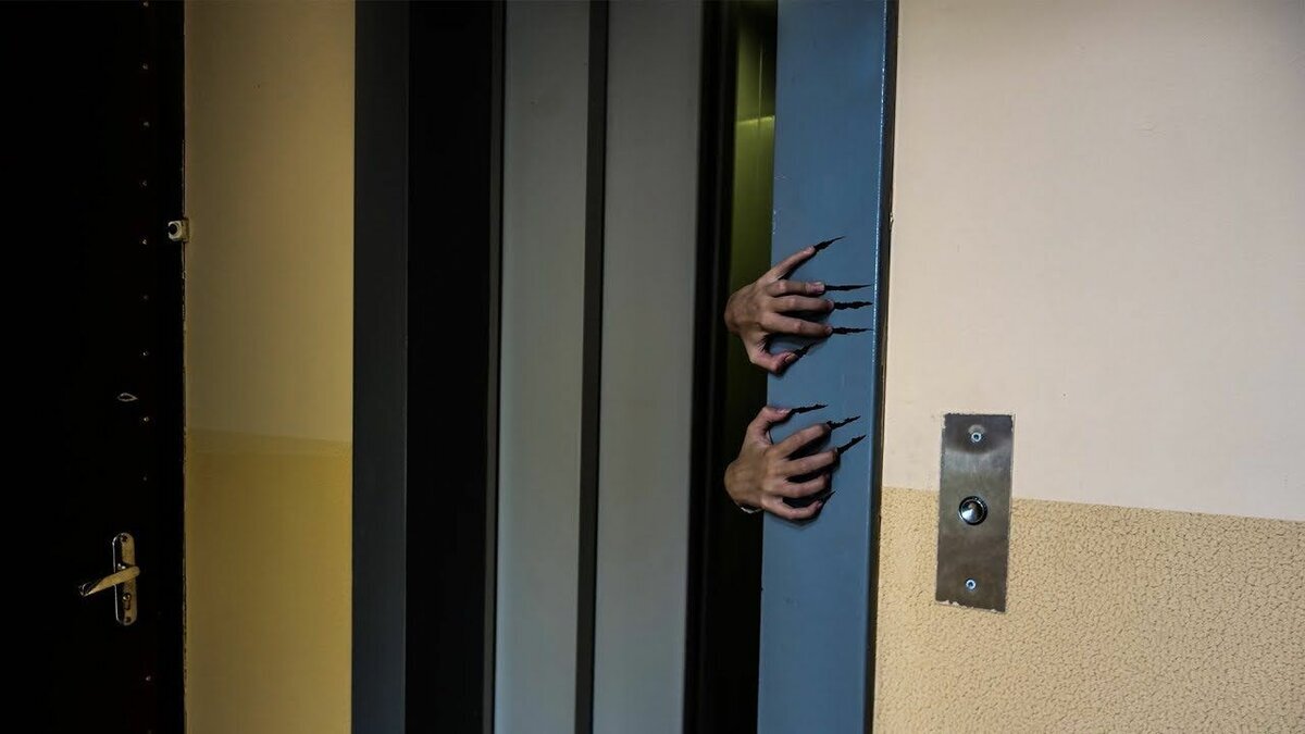 Просто жуткай картинка лифта)