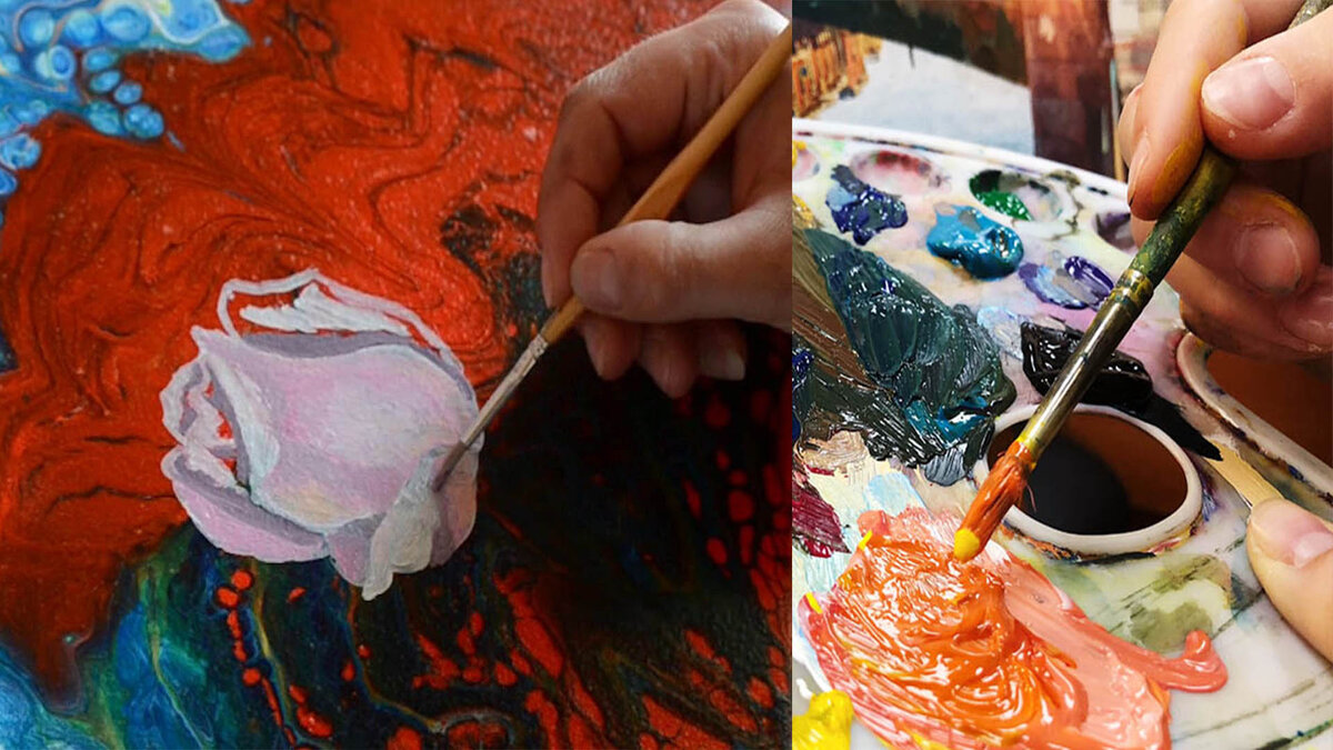 Я очень хочу научиться так же рисовать)