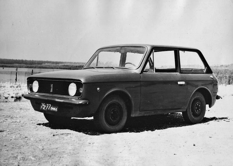 Сначала будущий ЗАЗ - 1102 выглядел так