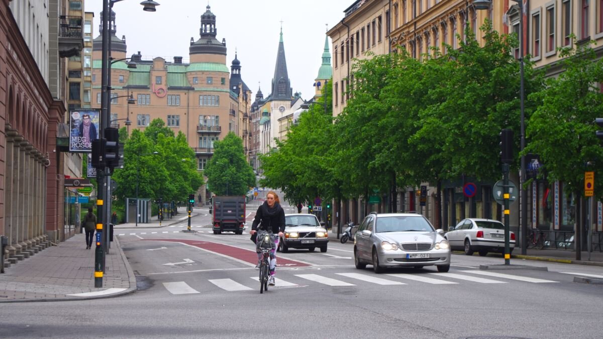 Обычная шведская улица