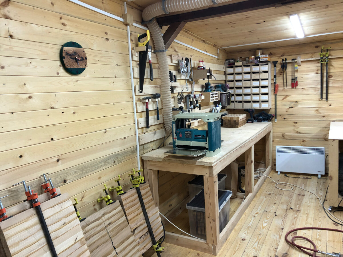 Мастерская в "рабочем" состоянии 