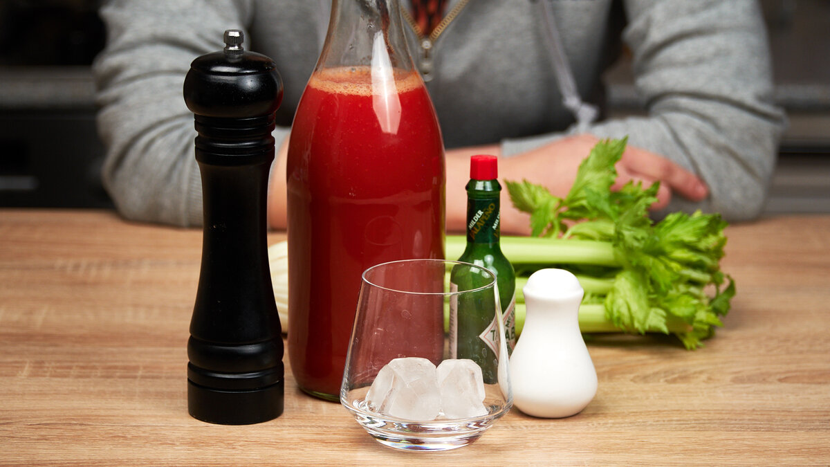 А вот и ингредиенты для моего коктейля. Фото автора