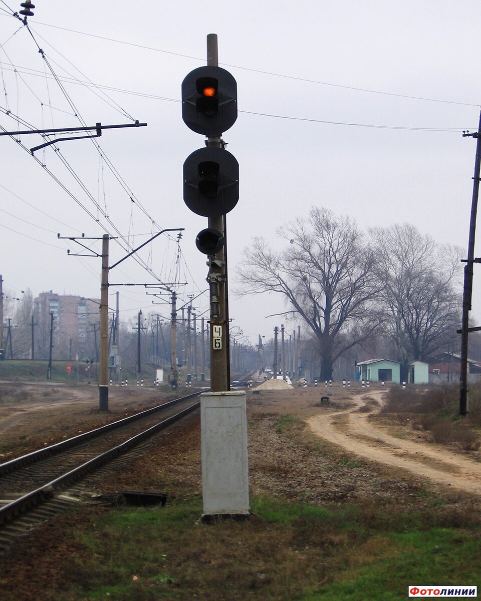 Виды железнодорожных светофоров