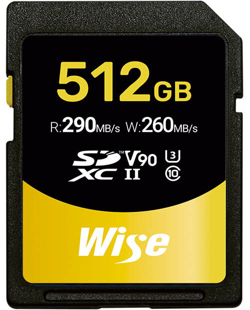 Wise Advanced 512GB SD-N UHS-II SDXC