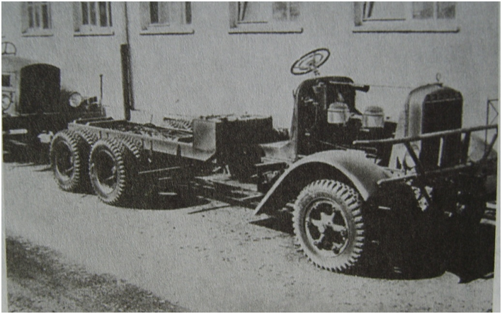 Шасси «Хеншель» 33 D1.