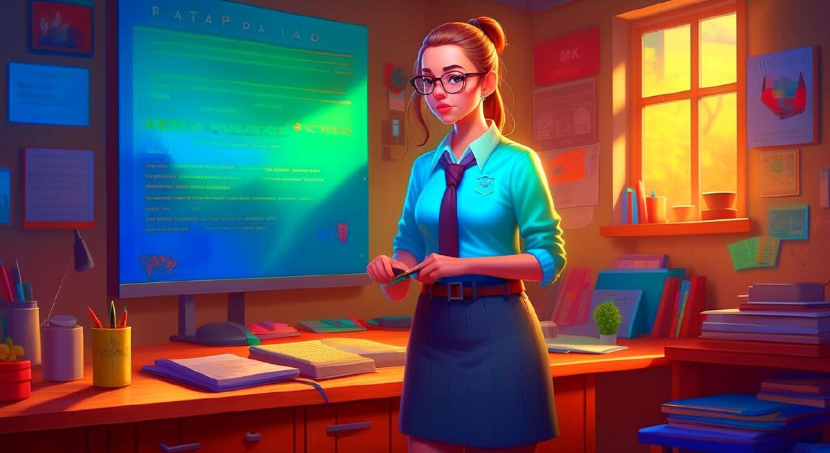 Учительница первая моя....