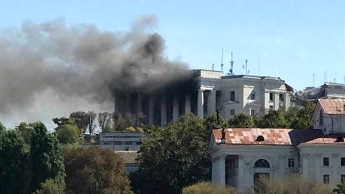 Во сколько был удар по севастополю