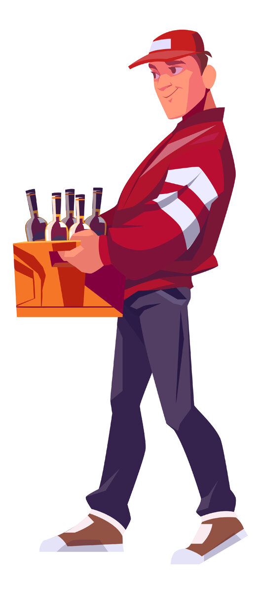 <a href="https://ru.freepik.com/free-vector/delivery-man-holding-a-wooden-box-for-bottles-with-alcoholic-drinks_11684259.htm#page=3&query=%D0%91%D0%BE%D0%BC%D0%B6%20%D0%BE%D1%82%D0%BC%D0%B5%D1%87%D0%B0%D0%B5%D1%82%20%D0%BF%D1%80%D0%B0%D0%B7%D0%B4%D0%BD%D0%B8%D0%BA&position=0&from_view=search&track=ais">Изображение от upklyak</a> на Freepik