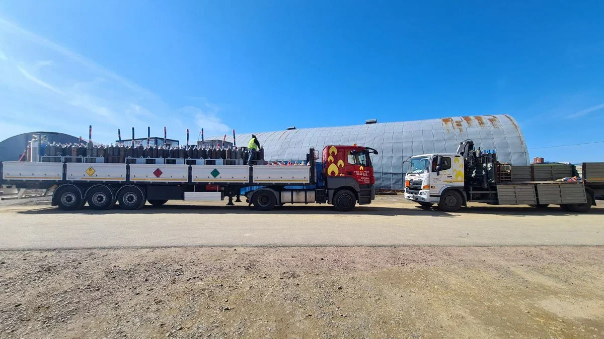 ГазЗаЧас - технический газ. Заправка технического газа, обмен технических газов.