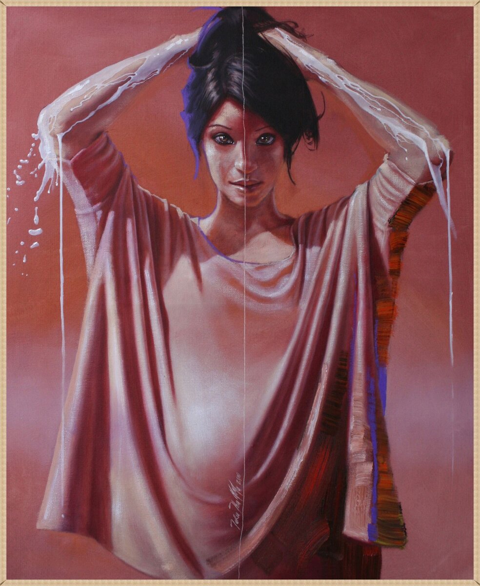 © Сара Шамма (Sara Shamma).  Без названия. 2010. Х., м. 100x120 см.