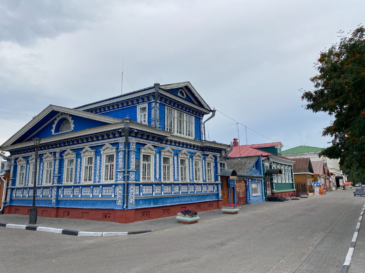 Фото автора. Но красота Городца не скрывается лишь за музейными стенами 