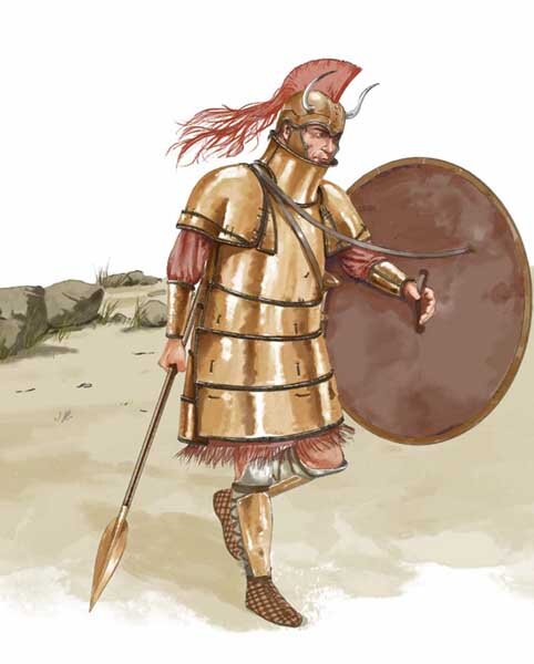 Воин из Микен