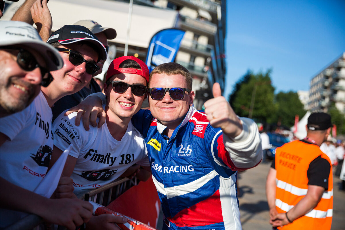 
Виктор Шайтар. Парад пилотов. "24 часа Ле-Мана 2017".
