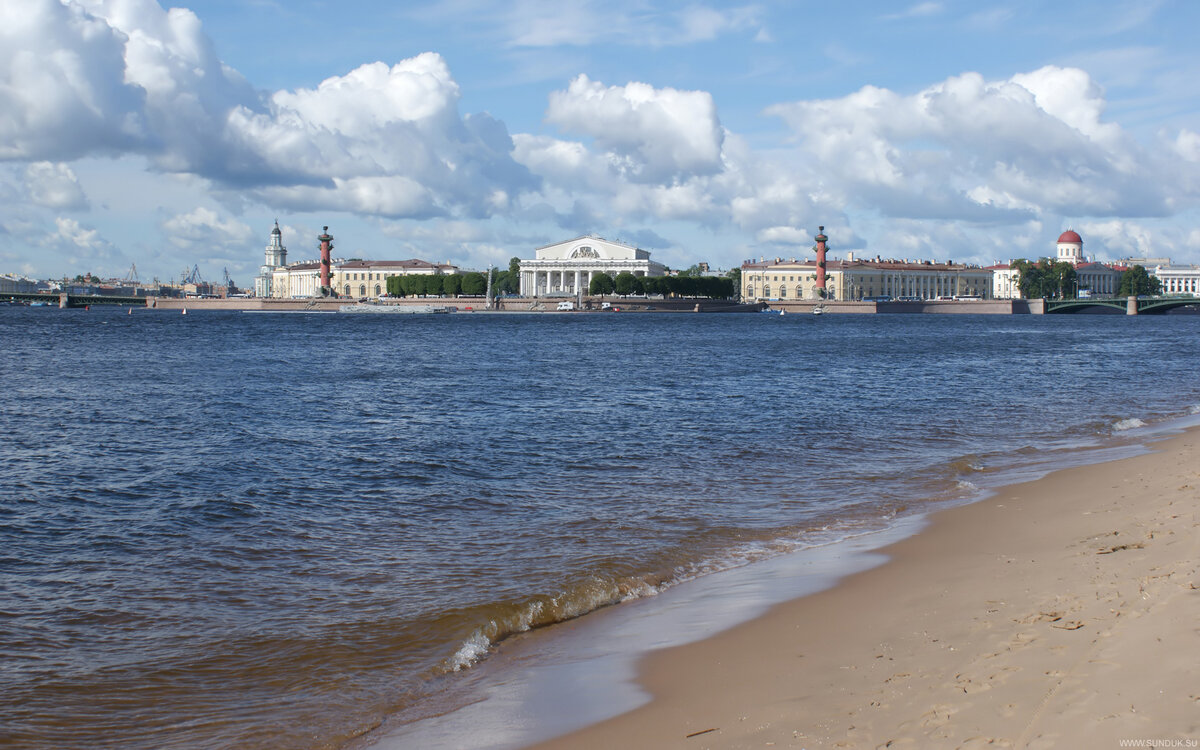 Пляжи спб