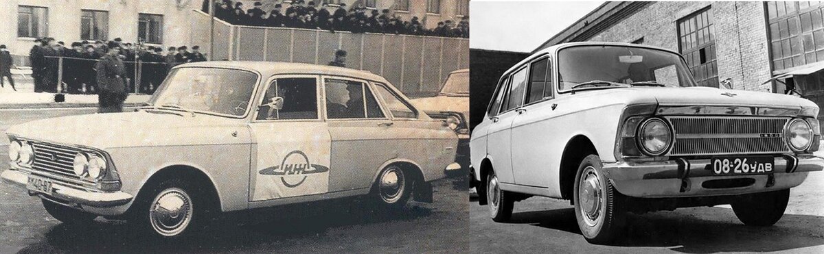 Опытные и предсерийные  Иж-Комби имели привычные круглые фары