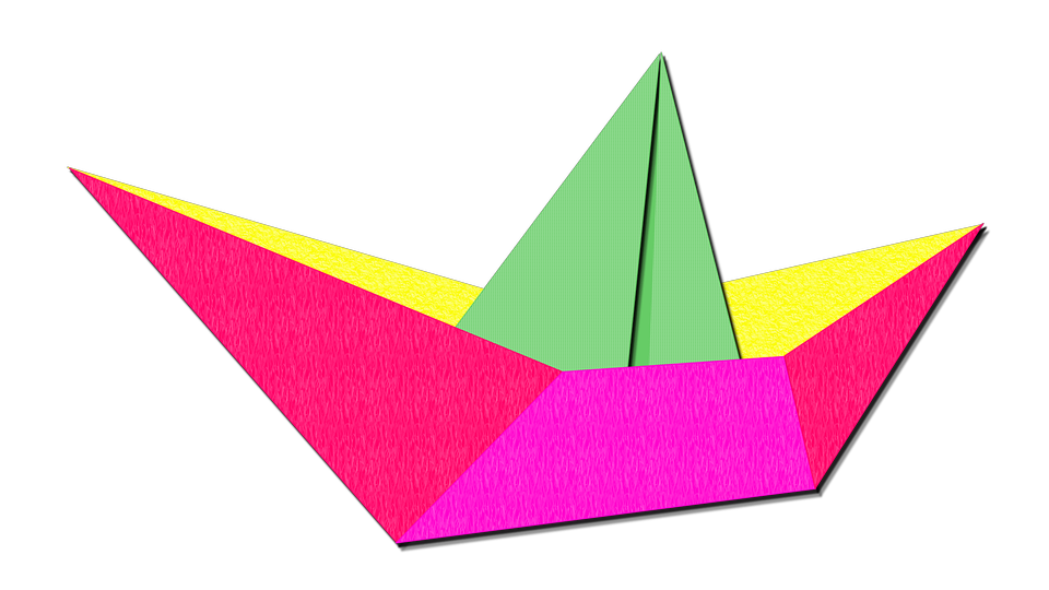 Как сделать кораблик из бумаги с парусом. Оригами кораблик пошаговая инструкция