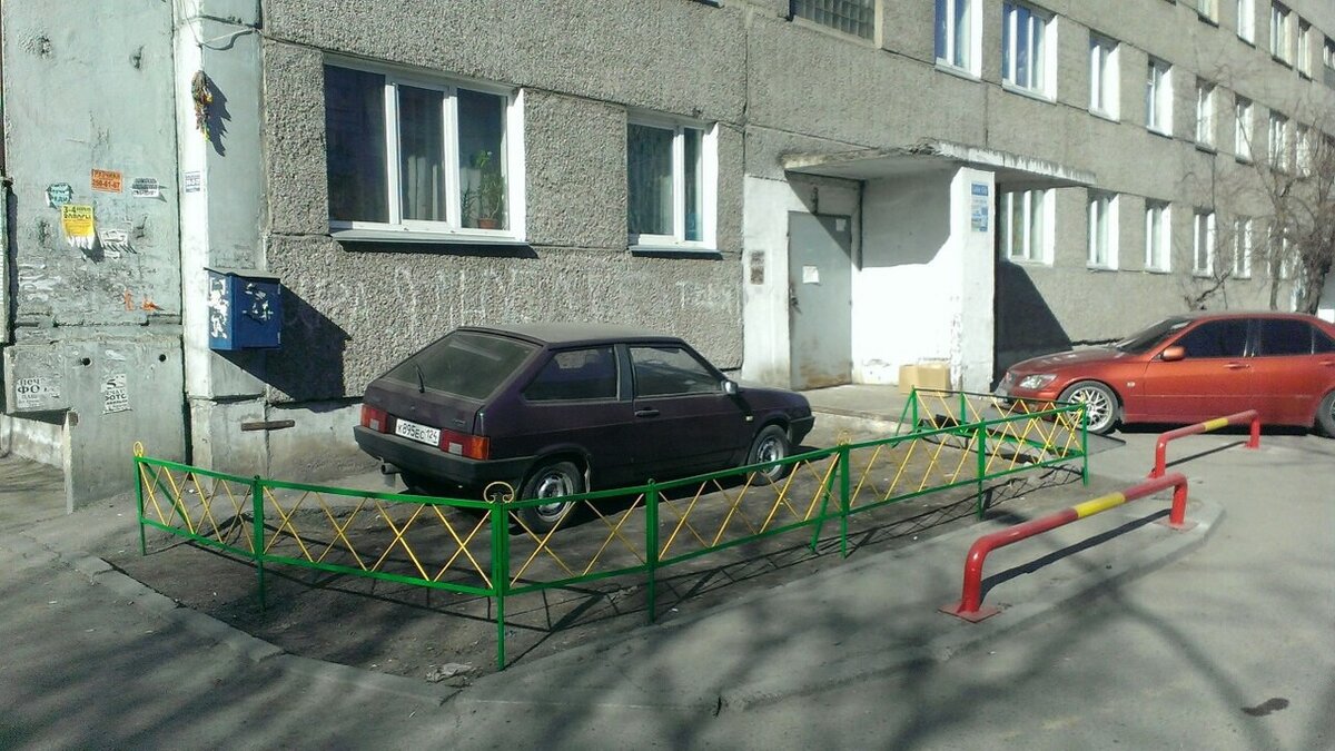 Парковка для мотоциклов Размеры