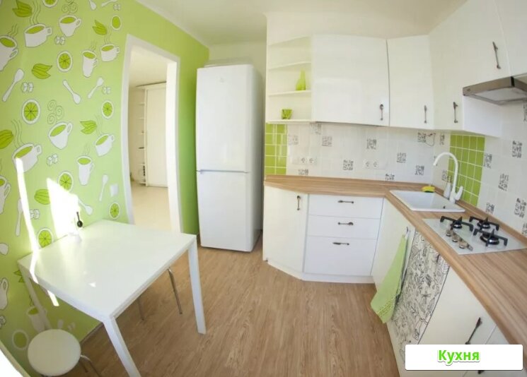 Обои на кухне