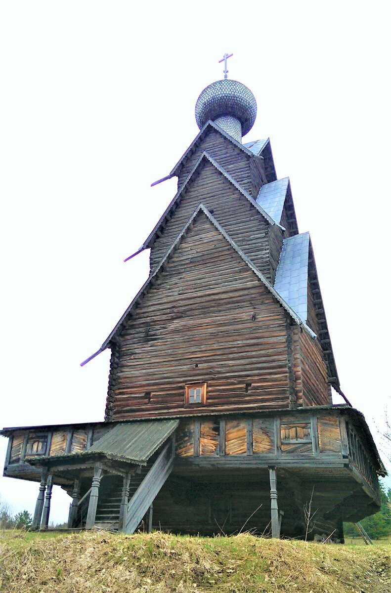 Д. Ширково, храм Рождества Иоанна Предтечи, 1694 г. постройки.