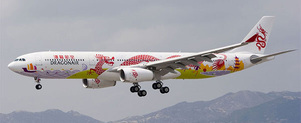 Раньше у Dragonair были очень красивые юбилейные борта.