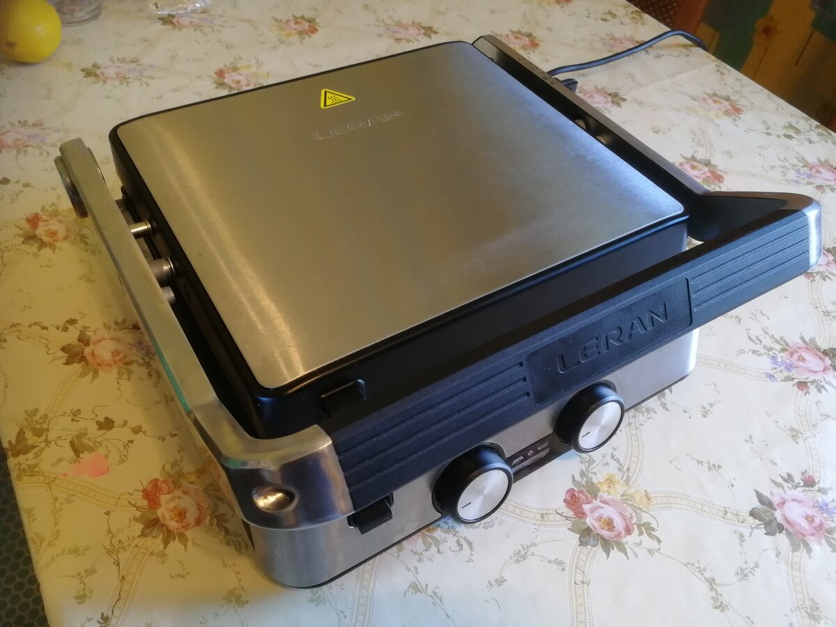 LERAN CS GRILL 200 – электрический гриль открытого/закрытого типа, довольным владельцем которого я и являюсь