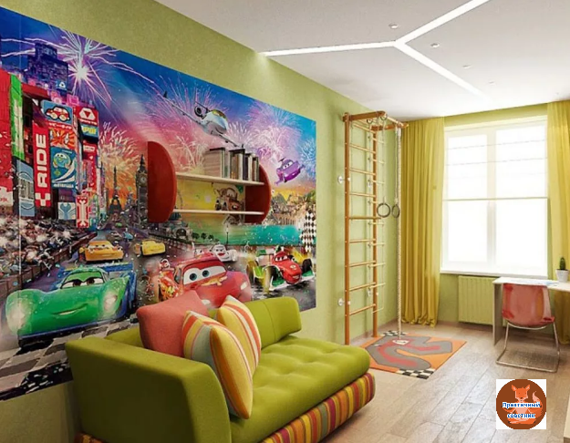 Фотообои в детской комнате