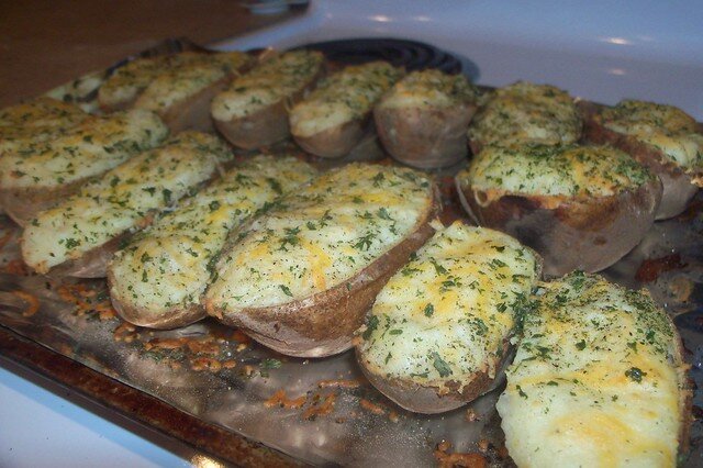 Запеченный картофель с сыром