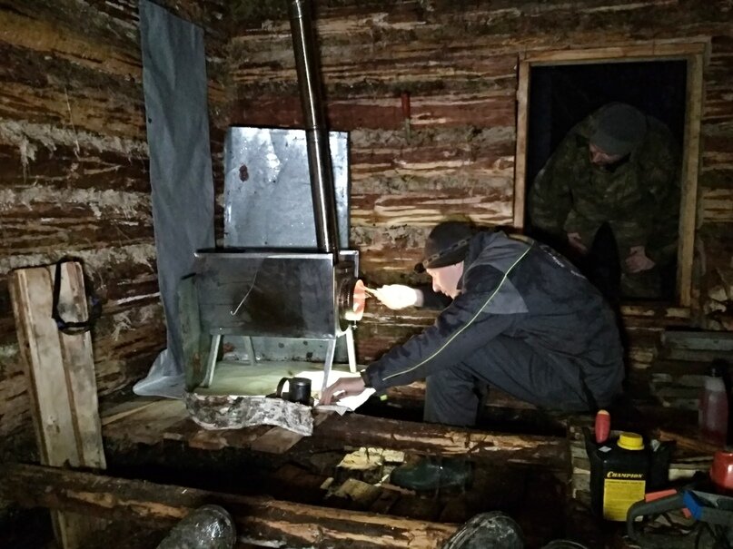 Охотничьи зимовья в тайге Восточной Сибири