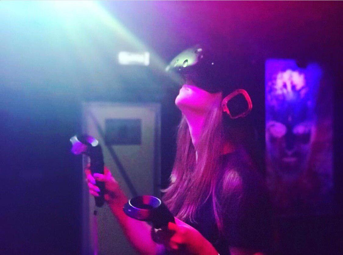 VR  игра на выставке Samskara в Москве
