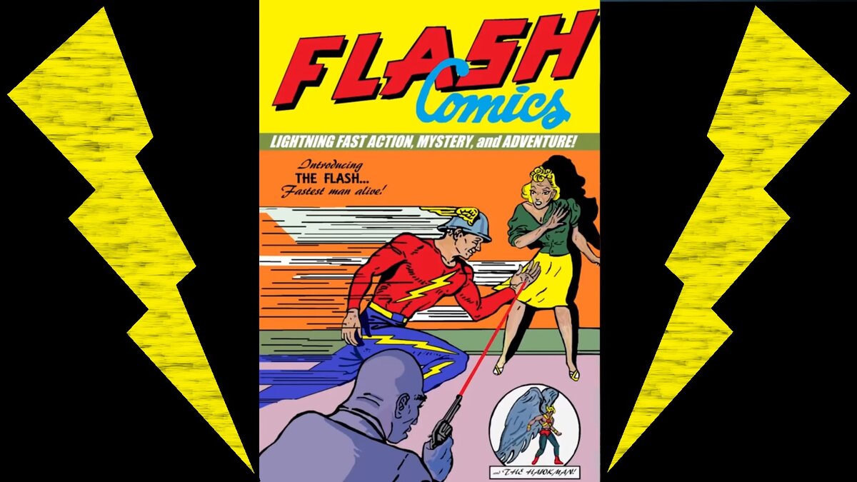 Обложка комикса «FLASH Comics» №1