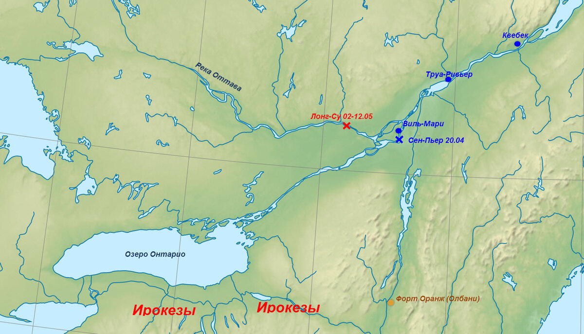 Карта района, с обозначением броевых действий 