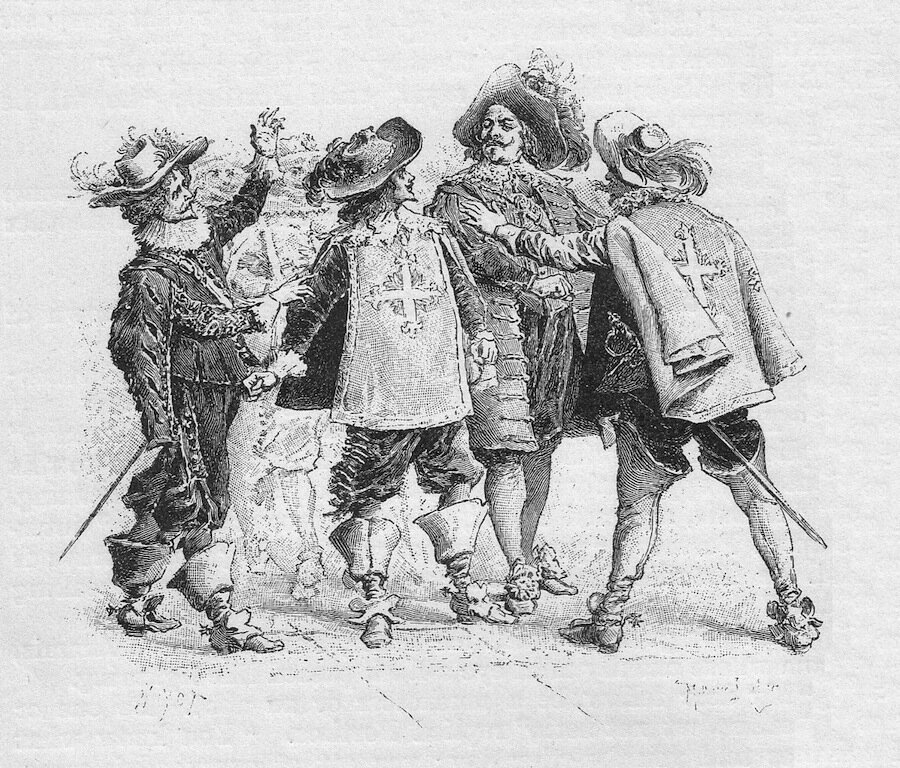 Иллюстрация Мориса Лелуара из довоенного издания. Источник - https://www.pinterest.ru/