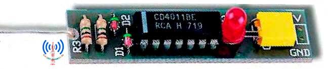 Вид платы в сборе