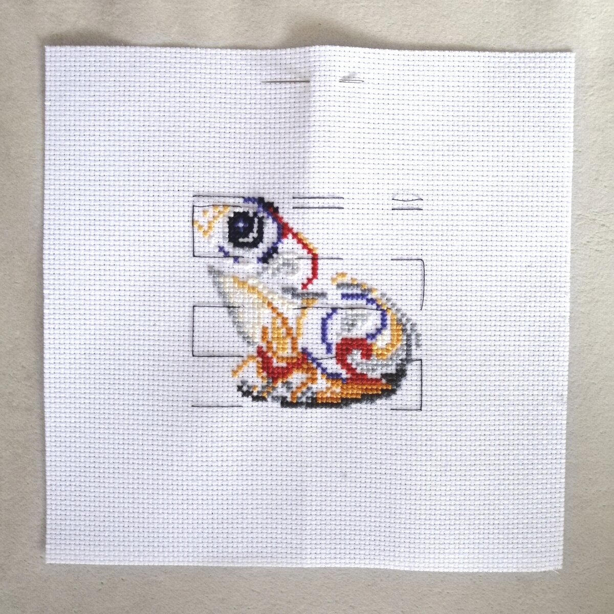 Итоги второго дня вышивания