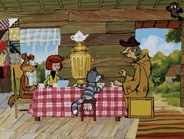 фото с сайта http://vseseriipodriad.ru/multfilmy/69-troe-iz-prostokvashino.html